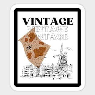 Vintage Vibes Sticker